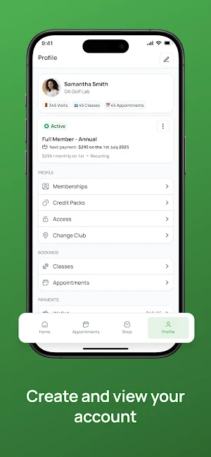 GA Golf Lab Screenshot 0