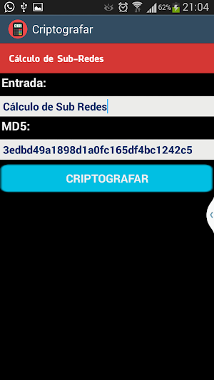 Cálculo de Sub Redes Screenshot 3