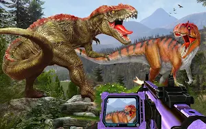 Dinosaur hunter Gun Games Screenshot 1