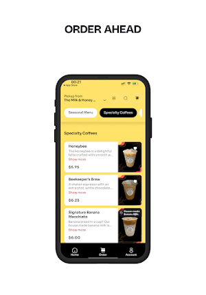 The Milk & Honey Coffee Co Screenshot 1