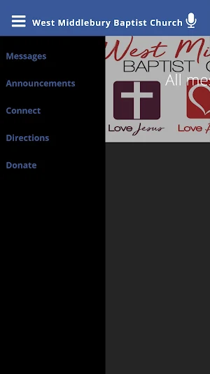 West Middlebury Baptist Church Screenshot 1