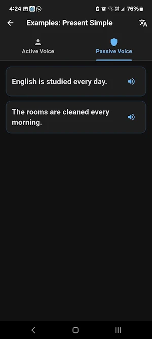 English Tenses Screenshot 3