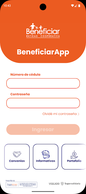 BeneficiarApp Screenshot 0