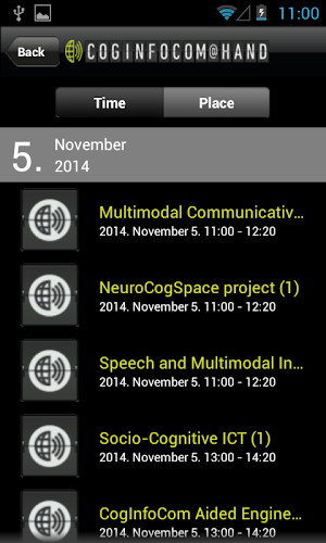 COGINFOCOM@HAND Screenshot 2