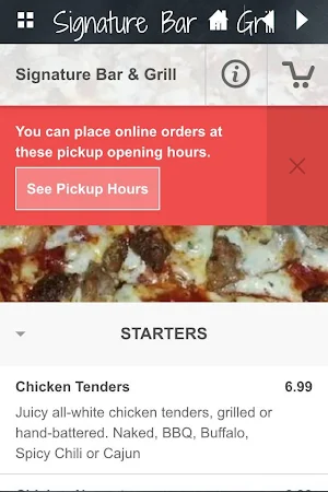Signature Bar & Grill Screenshot 0