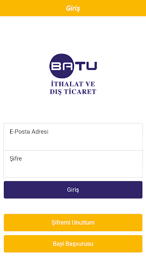 Batu İthalat B2B Screenshot 0