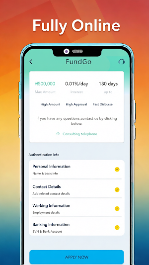 FundGo Screenshot 1