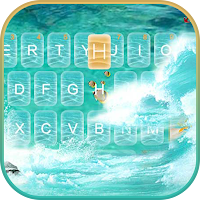 Sea Surfing Keyboard Theme