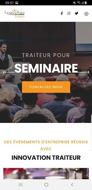 Innovation Traiteur Screenshot 2