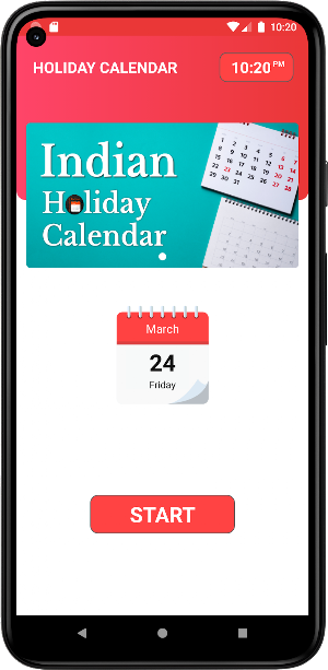 Indian Holiday Calendar Screenshot 3