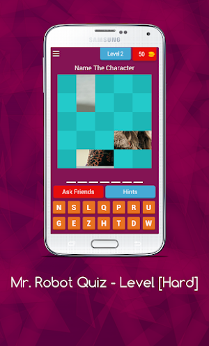 Mr. Robot Quiz - Level [Hard] Screenshot 2