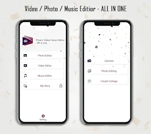 Photo/Video/Music Editor - All Screenshot 1