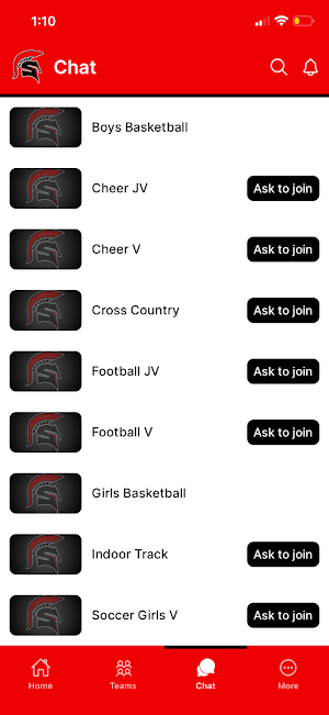 Southern Spartans Athletics Screenshot 2