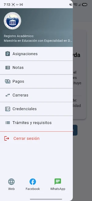 Postgrados CUNOC Screenshot 1