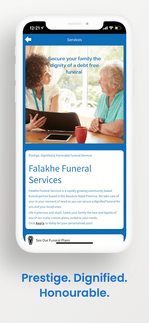 Falakhe Funeral Services Screenshot 3