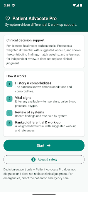 Patient Advocate Pro Screenshot 1