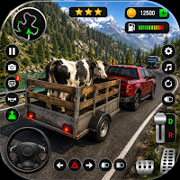 Animal truck transport game 3d