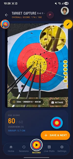 Gold Arrow Archery Tracker Screenshot 0