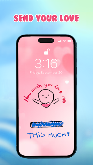Lockscreen Draw Paint Together Screenshot 3