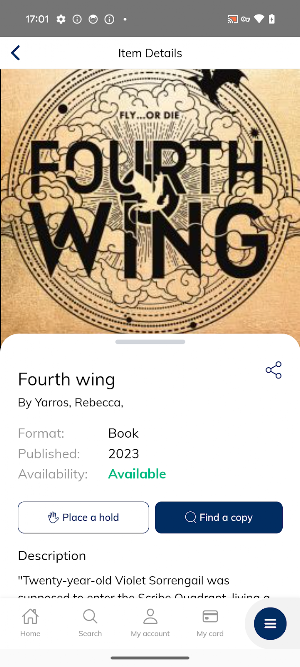 WilmLibrary Screenshot 1