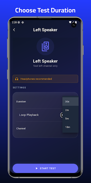 Speaker Test – Stereo Checker Screenshot 3