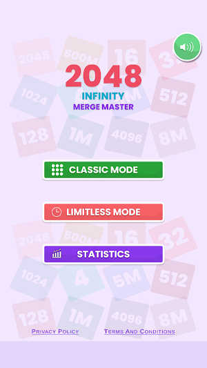 2048 - Infinity Merge Master Screenshot 1