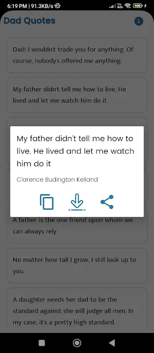 Dad Quotes and Sayings Screenshot 1