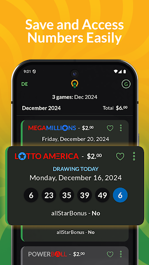 Lottonia - Lottery App Screenshot 2