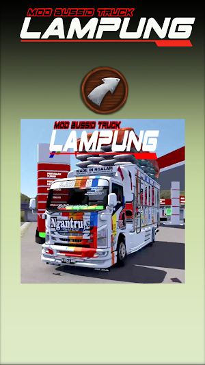 Mod Bussid Truk Lampung Screenshot 1