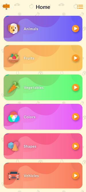 eKids Flash Cards Screenshot 1