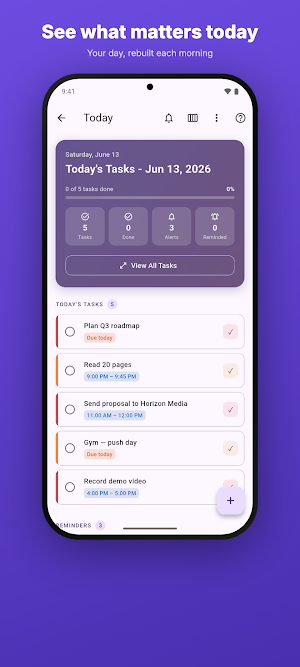 Taily: Task & Life Planner Screenshot 0