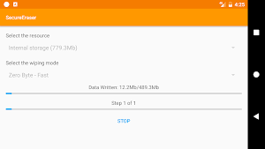 SecureEraser Screenshot 2