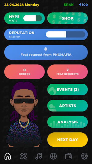 Rapper Life Simulator Screenshot 0