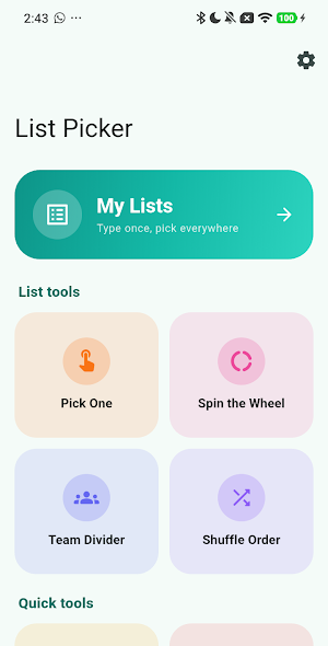List Picker — Random Decider Screenshot 0