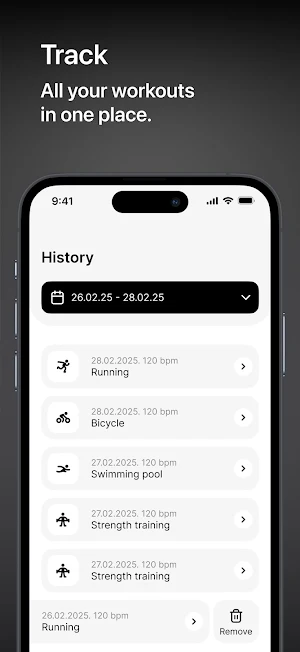 Nova Sport: Fitness tracker Screenshot 1