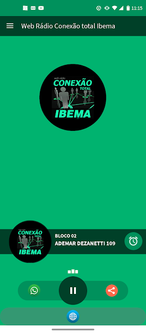 Web Rádio Conexão Total Ibema Screenshot 0