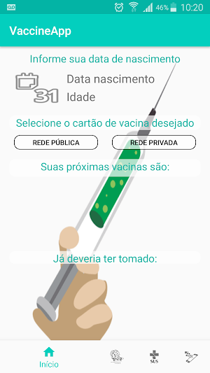 VaccineApp Screenshot 0