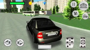 Lada Priora Tinted Simulator Screenshot 1