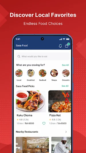 Sasa Food Screenshot 0