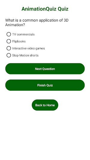 AnimationQuiz Screenshot 3