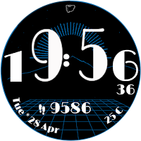 GS053 - Big Weather Watch Face