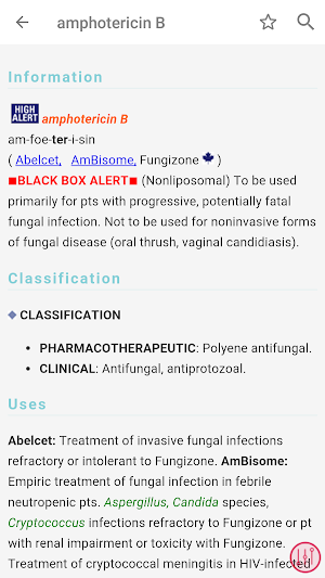 Saunders Nursing Drug Handbook 2020 Screenshot 3