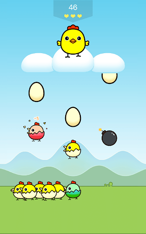 Happy Chicken - Save Eggs Screenshot 3