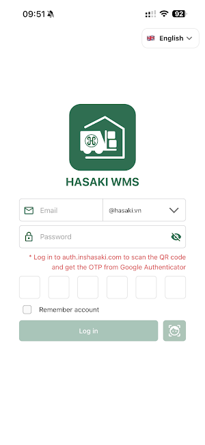 Hasaki WMS Screenshot 0