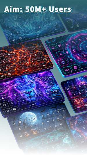 LED Keyboard: RGB, Neon Theme Screenshot 3