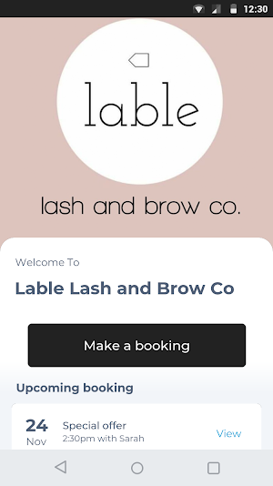 Lable Lash and Brow Co Screenshot 0