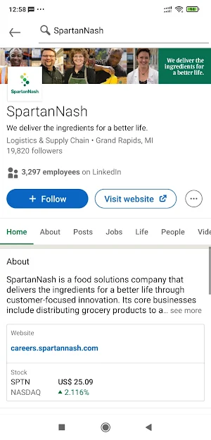 SpartanNash Screenshot 2