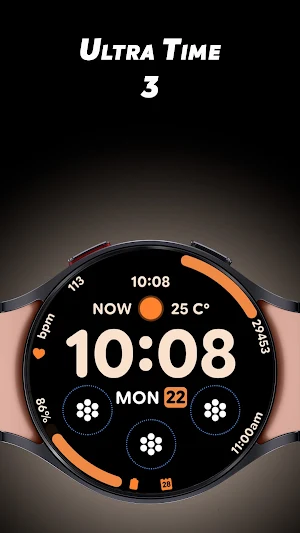 Ultra Time 3 - Watch face Screenshot 0