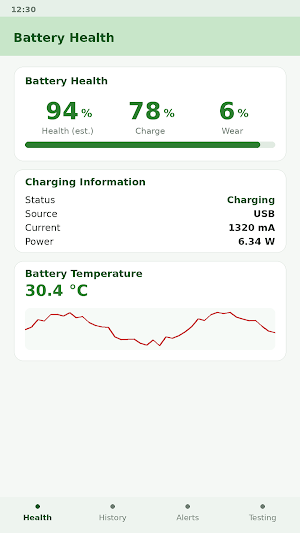 Battery Health Check Screenshot 1