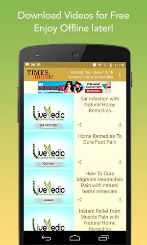 Instant Pain Relief With Natural Home Remedies Screenshot 1